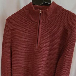 Joseph Abboud Men's Quarter-Zip Sweater